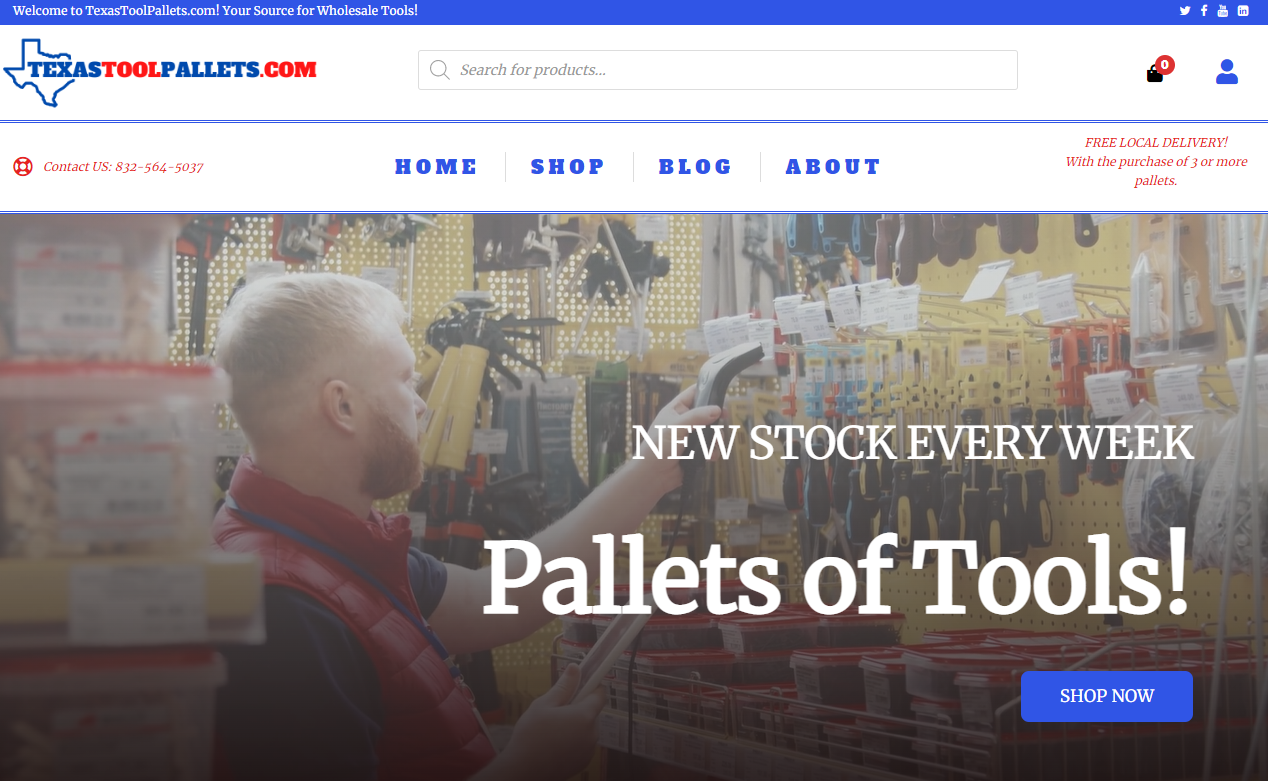 Texas Tool Pallets Tellap Tech